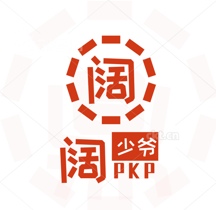 阔少爷扑克店的LOGO