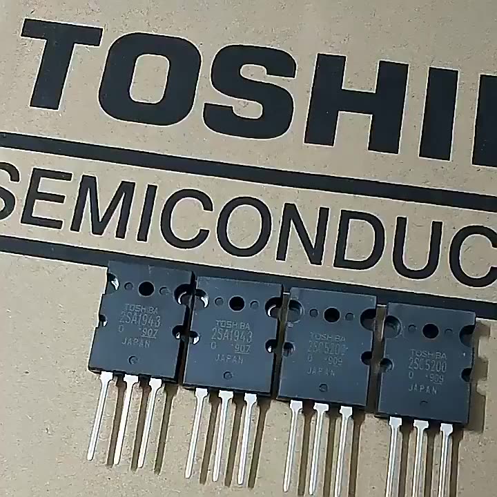 Original Npn Transistor To-3pl Pnp Pair Power Audio Amplifier Fever