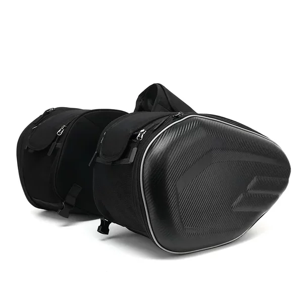 Motorcycle Side Bag Saddle Bag Motorcycle Bilateral Helmet Side Bag Multifunctional Riding Travel Bag Waterproof Motorcycle Bag