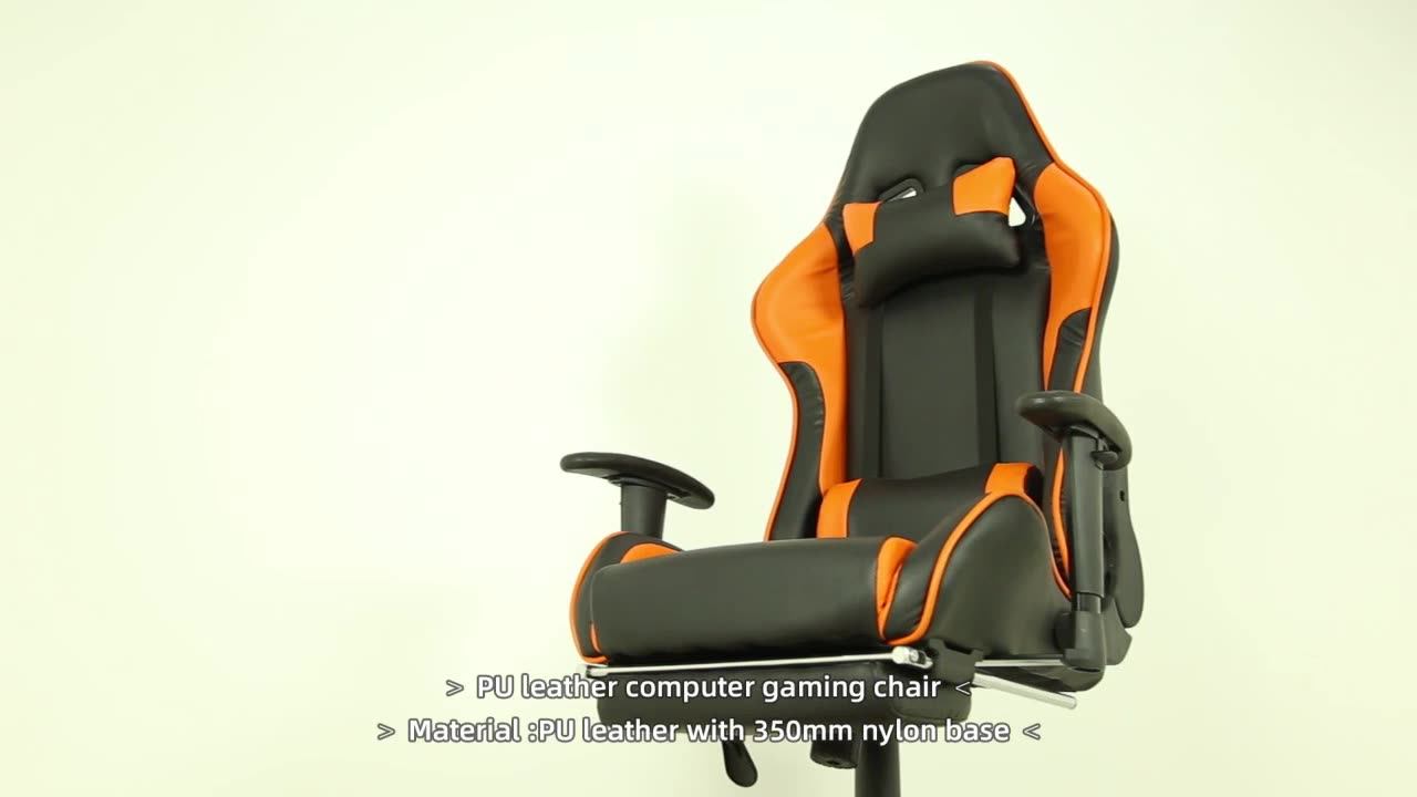 Wholesale Heated Office Gamer Chair Computer Racing Gaming Chair Oc088
