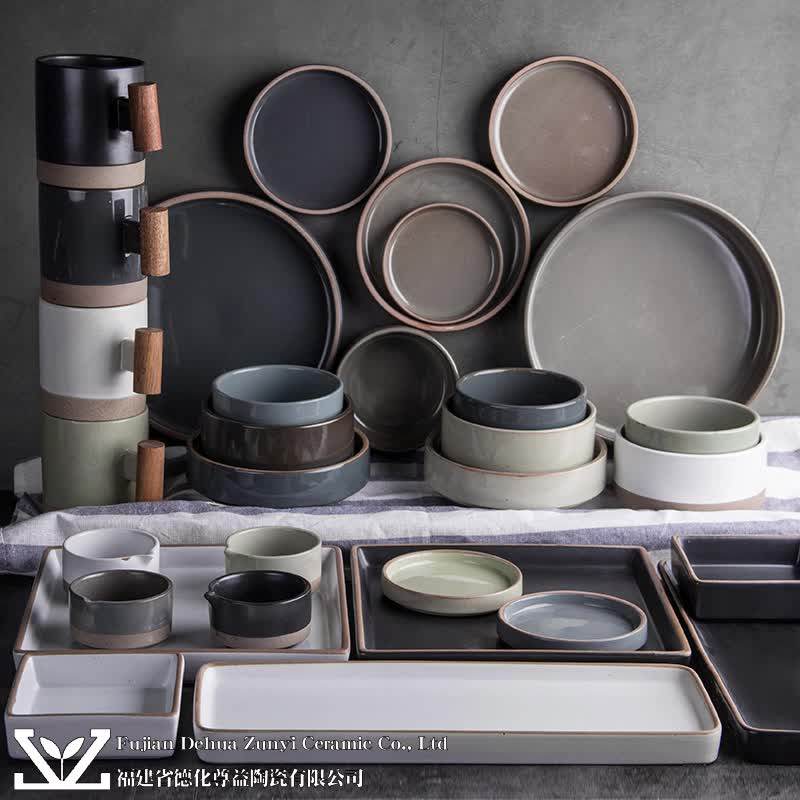 Ceramic Dishes Wholesale Dinner Plate Restaurants Fine Porcelain Plates