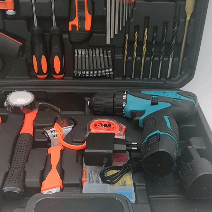54pcs Power Tool Sets Professional Electrical Cordless Drill Sets Buy