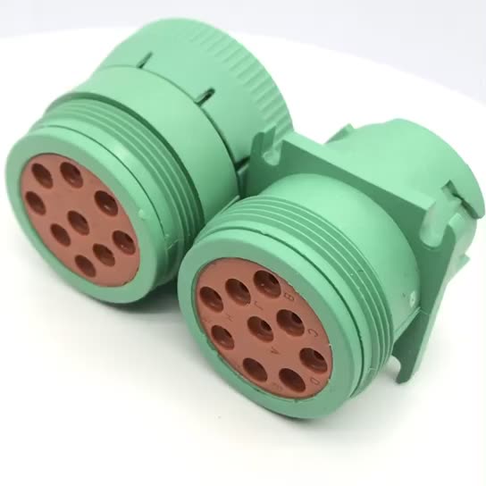1/2/Sets 9 Pin HD10 ROHS Environmental Protection Connector