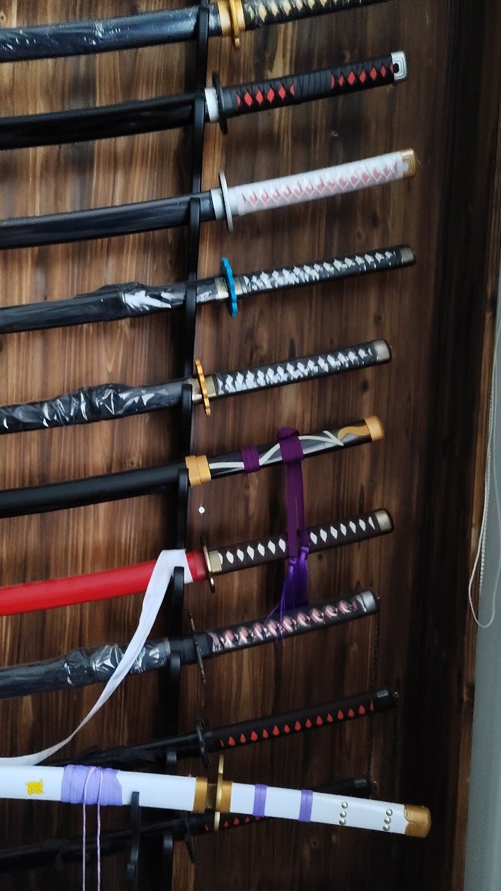 Bleach Samurai Sword Zangetsu Wood Weapon Toys Swords Toy Party