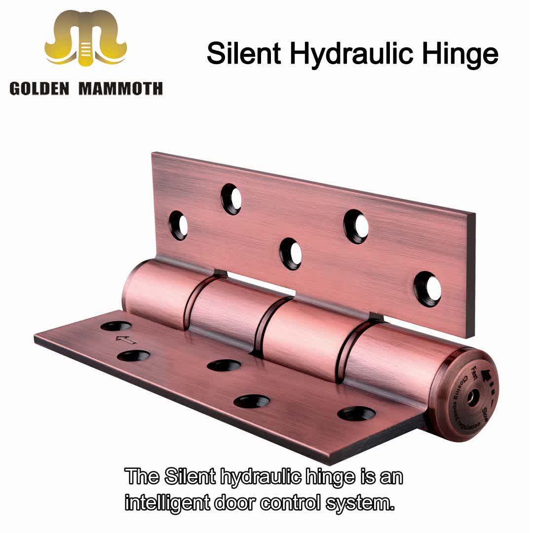 Hydraulic Door Hinges With Damping Buffer Function For Wooden Door