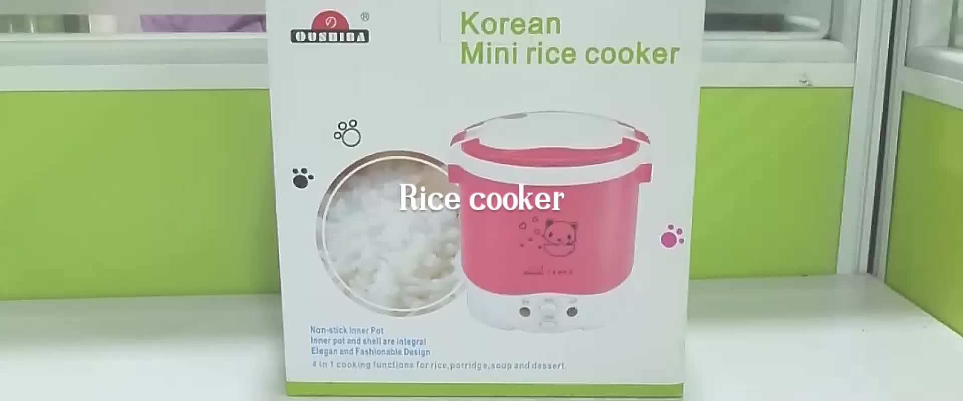 2021 Electric Car Travel Rice Cooker Baby Mini Portable Travel Small
