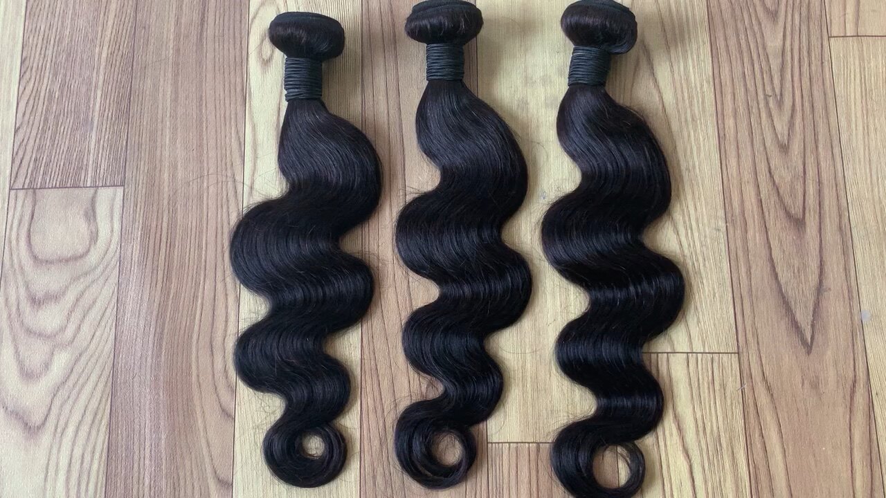 Wholesale Hair Vendors Body Wave Raw Mink Indian Human Hair Extensions