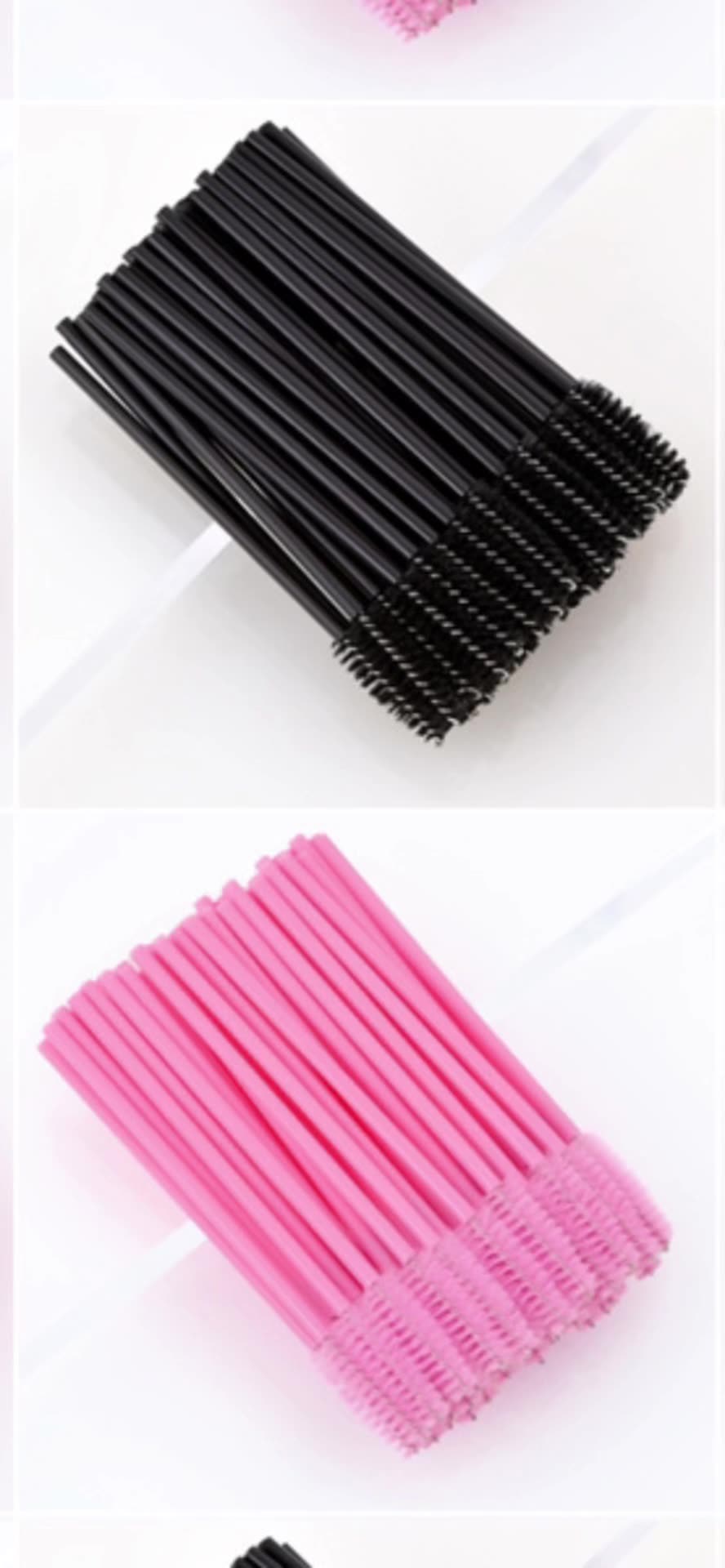 Cheap Factory Mascara Eyelash Spoolies Brushes Lash Brush Applicator