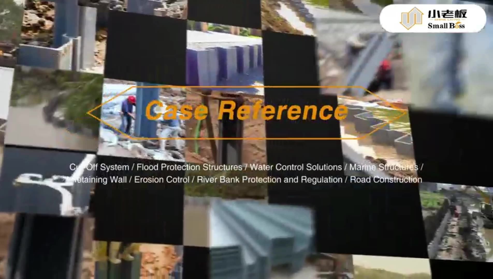 Vinyl Seawall Pvc Sheet Piles Longlasting Frp Composite Pvc Sheet