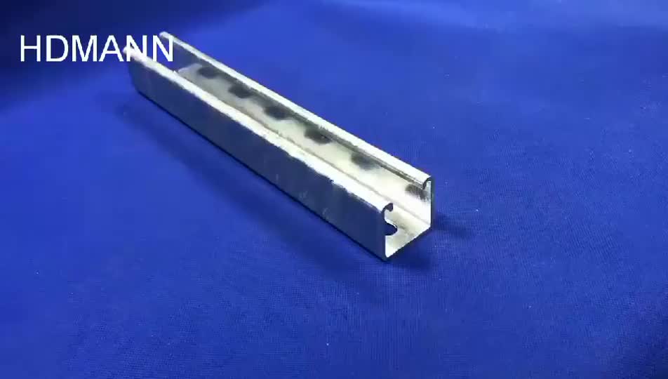Strong Powerful Single Steel Unistrut Channel Strut Support System