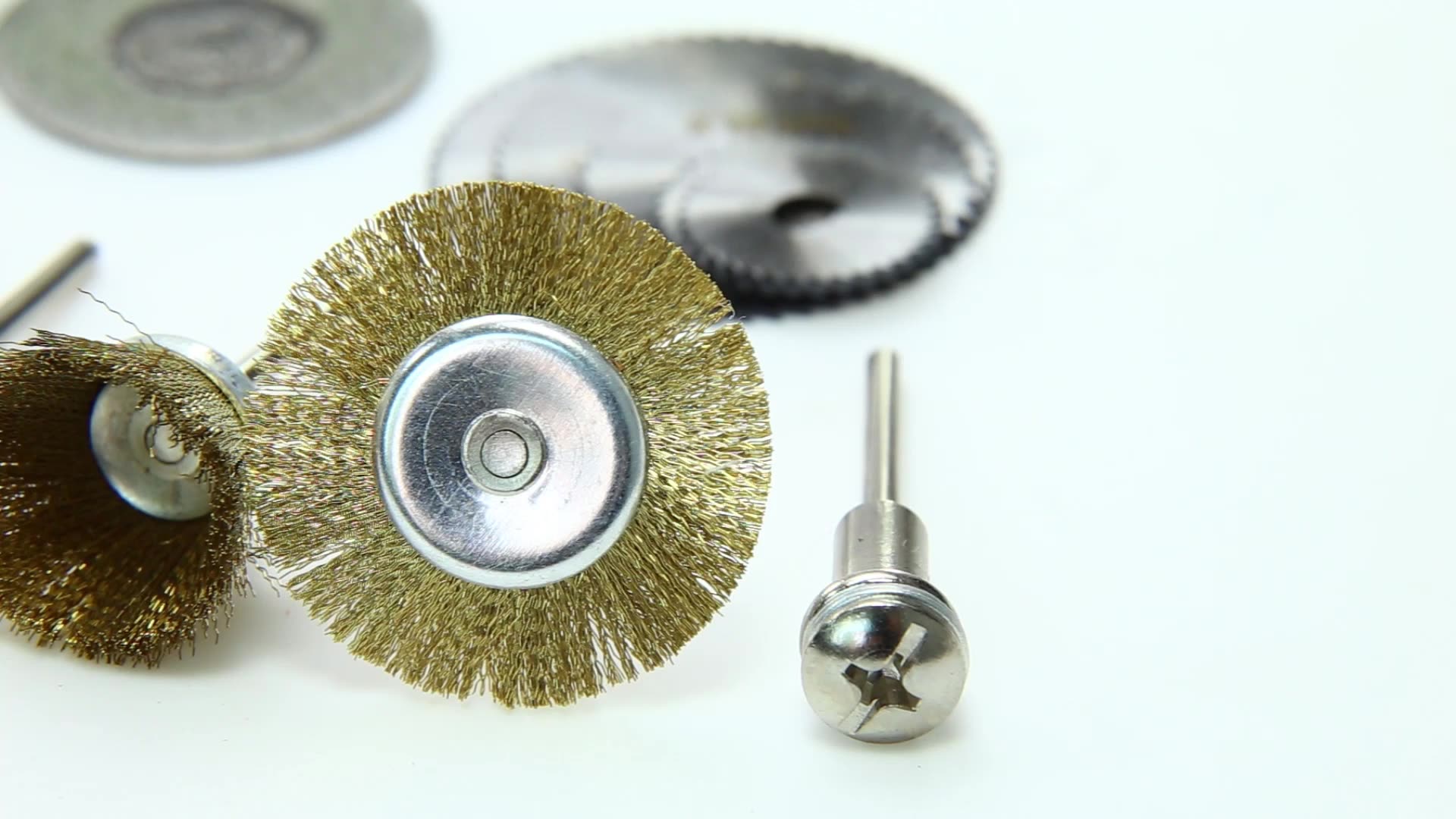 Metal Buffing Wheel Brass Wire Brush For Electric Grinder Accessories