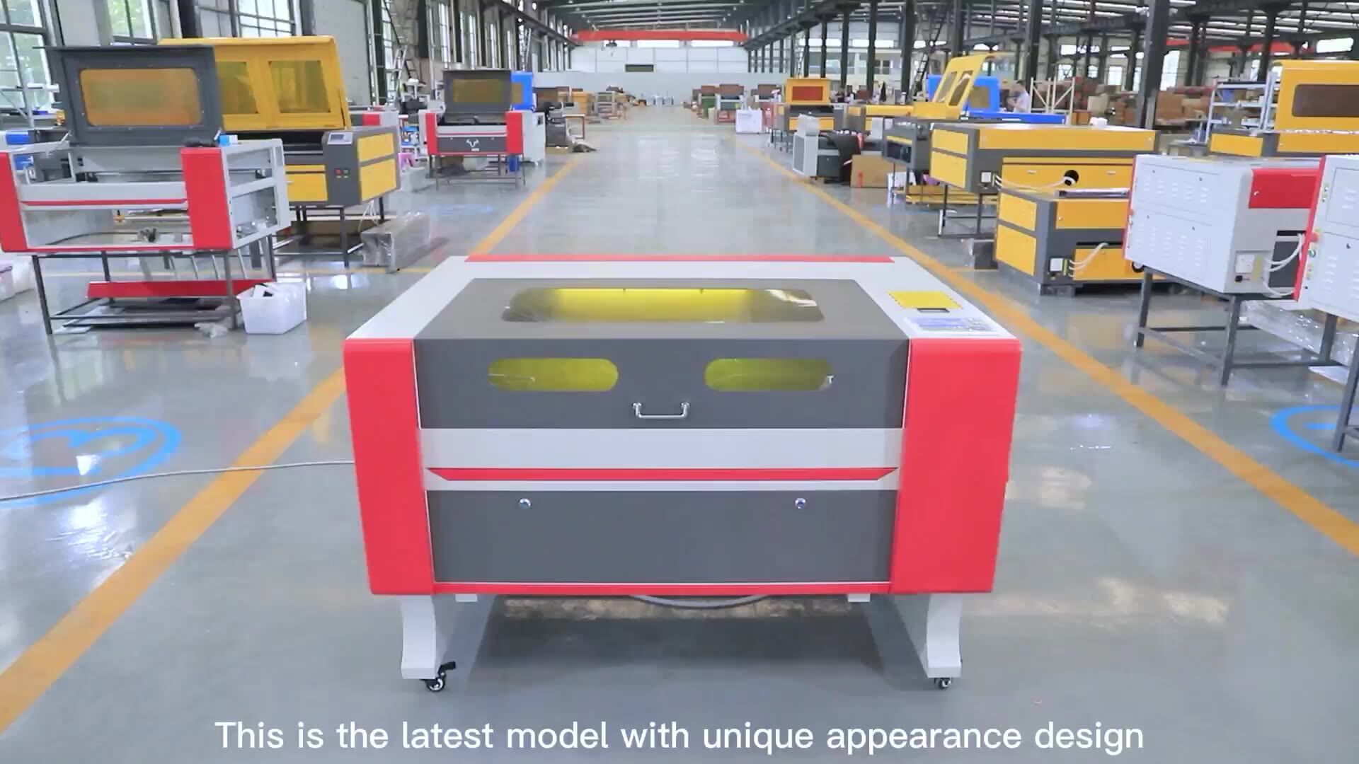 100w 130w 150w 9060 Laser Engraver Tube Laser Cutting Machine Wood