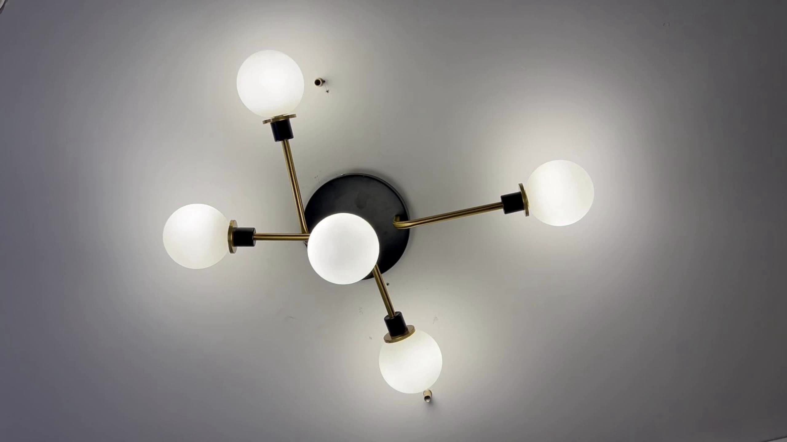 Picture of DecorBitesTM Minimalist Wood Island Pendant LED Ceiling Light - Modern