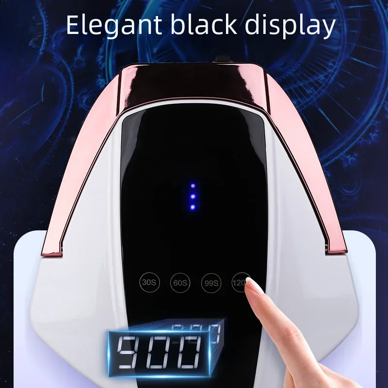 新品工廠供應S90PLUS美甲燈光療機無線蓄電充電便攜指甲烤乾燈