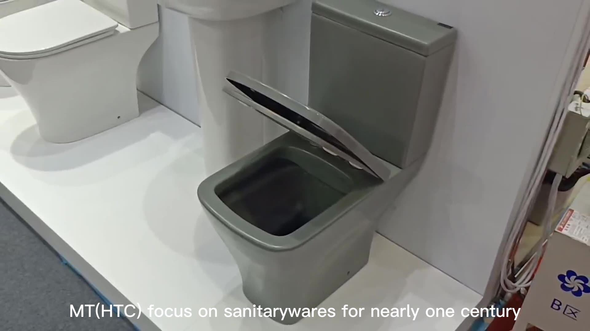 Modern Design Toilet Power Flush Closestool Toilet Upflush Floor