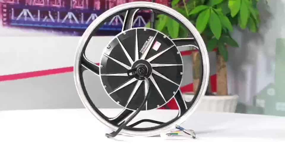 Hot Sale 17''hub Motor 3000w Electric Hub Motor Electric Motorcycle Kit