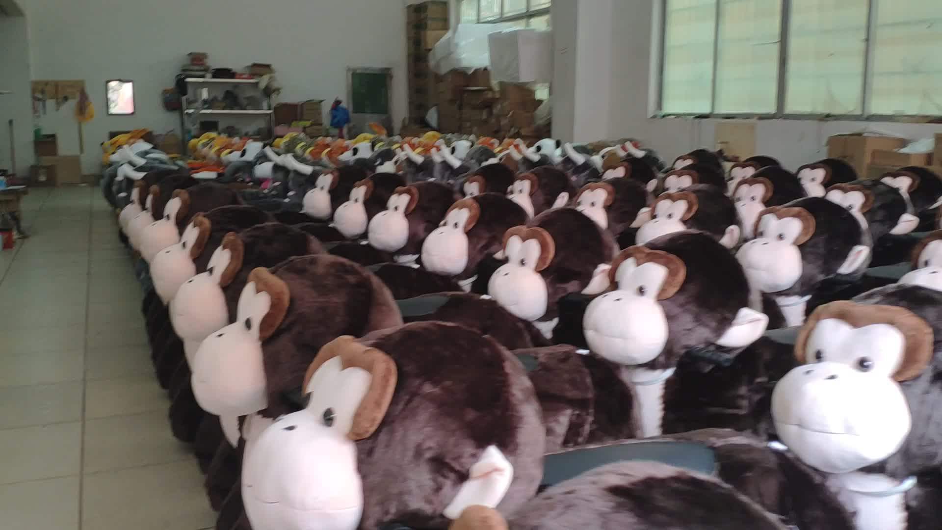 Hansel Funfair Plush Animal Toy Car Dinosaur 24 Volt Ride On Animal Toy