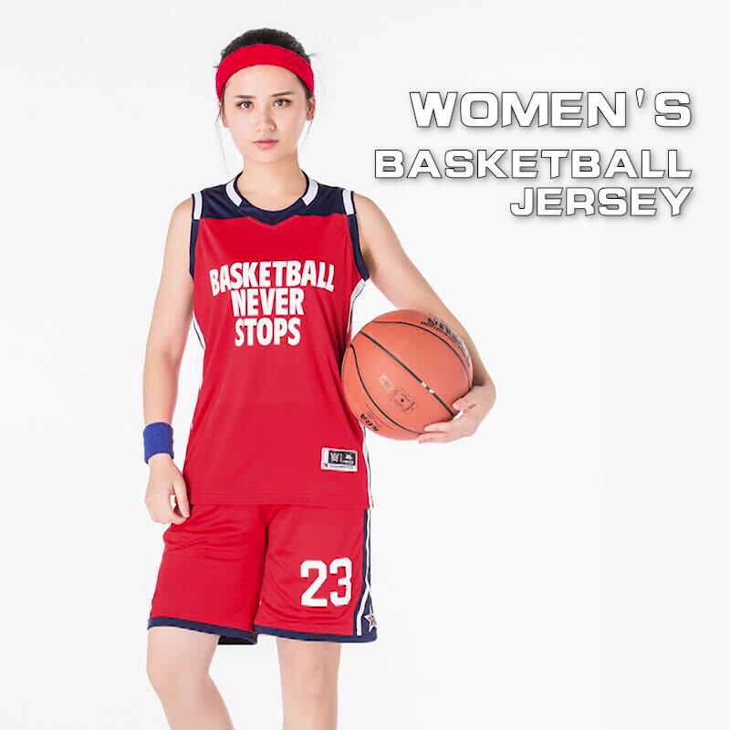 Conjuntos de camisetas de baloncesto personalizadas para niñas