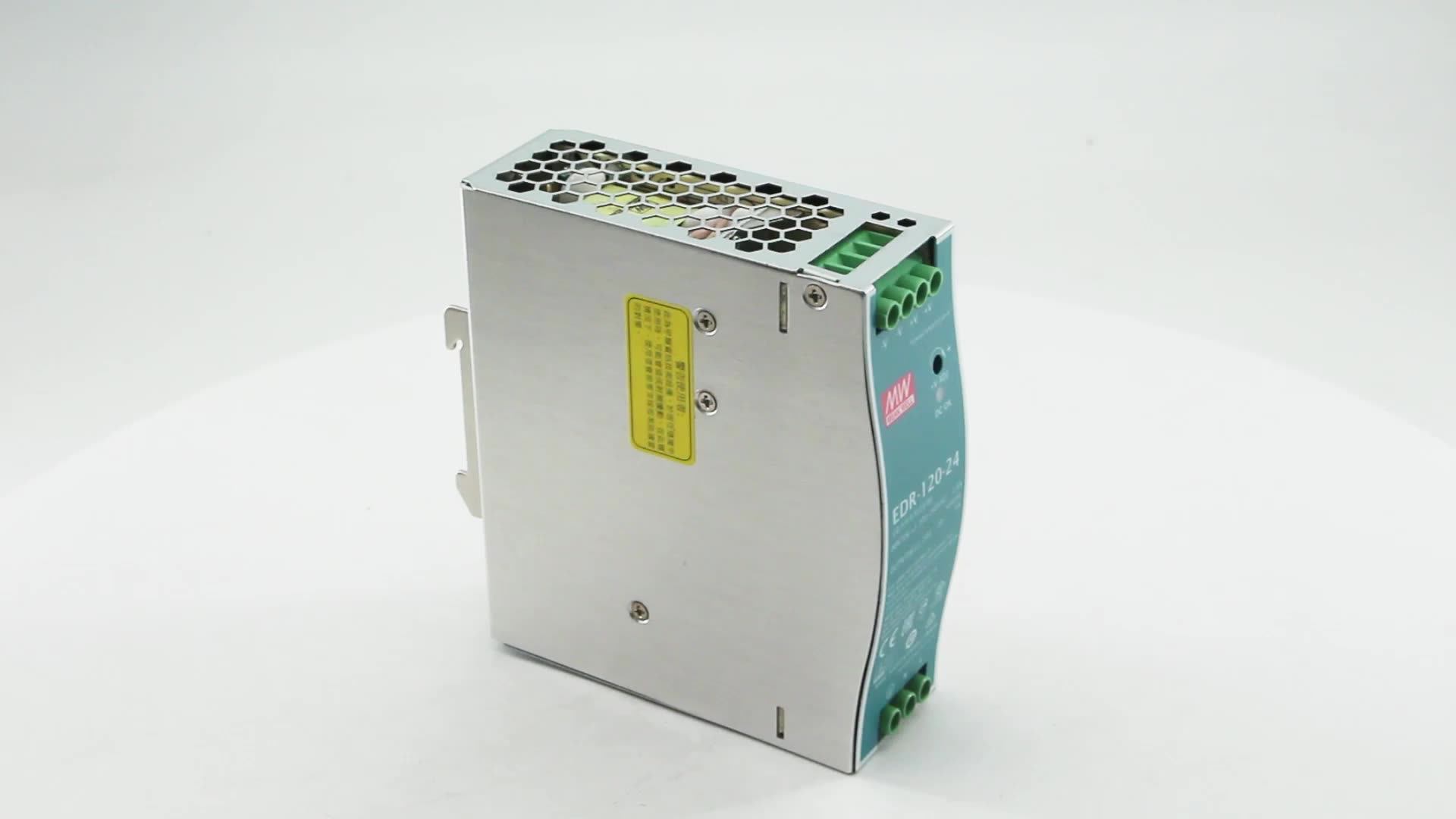 Meanwell Acdc Din Rail 120w 220vac To 24vdc Power Supply Circuit 24v 5 Amp Edr12024 Buy