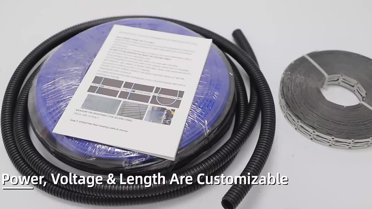 12 Volt Heating Cable Selfregulating Cable For Underfloor Heating