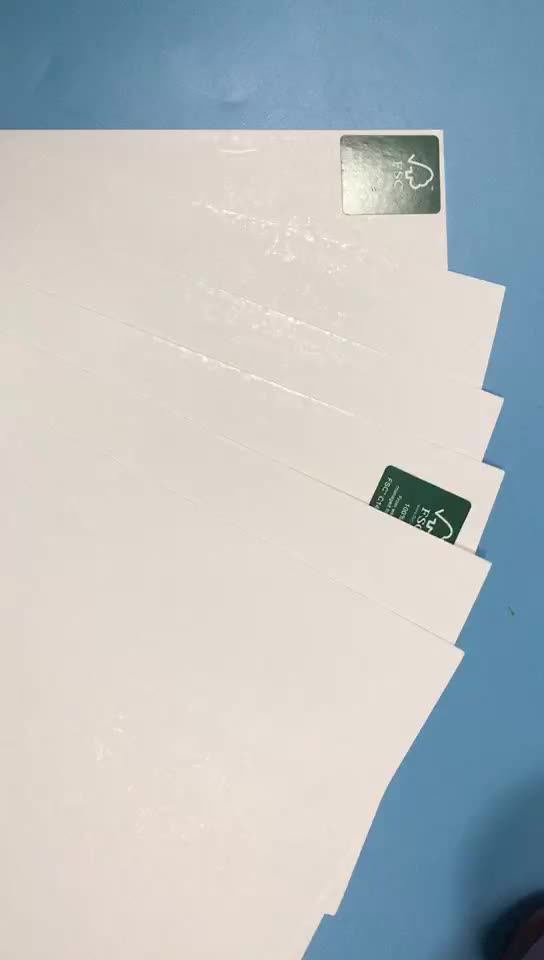 High Glossy 80gsm To 350gsm Couche Paper Coated Double Sides Art Board