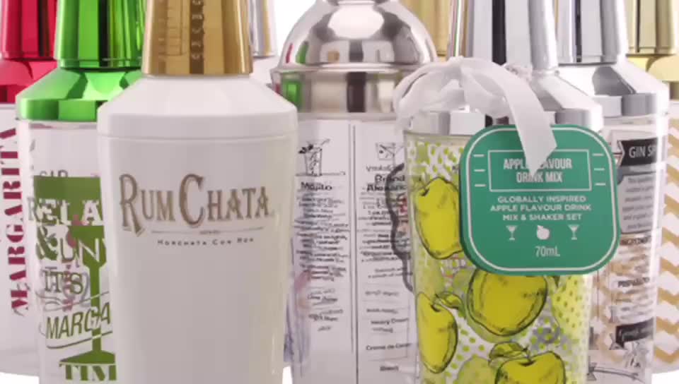 Custom Logo Wholesale 500ml Martini Plastic Cocktail Shaker,Plastic Bar