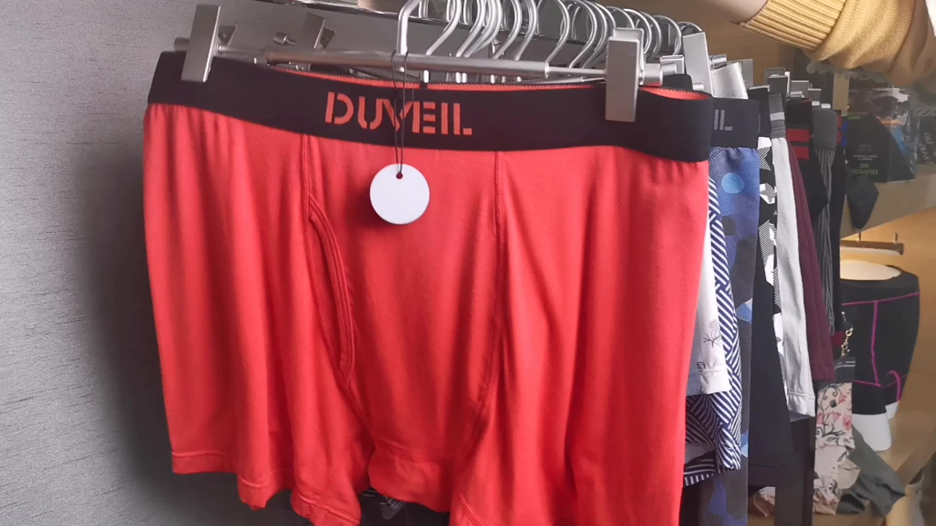 Men Underwear Cotton Comfortable Solid Color Custom Men Underwear With