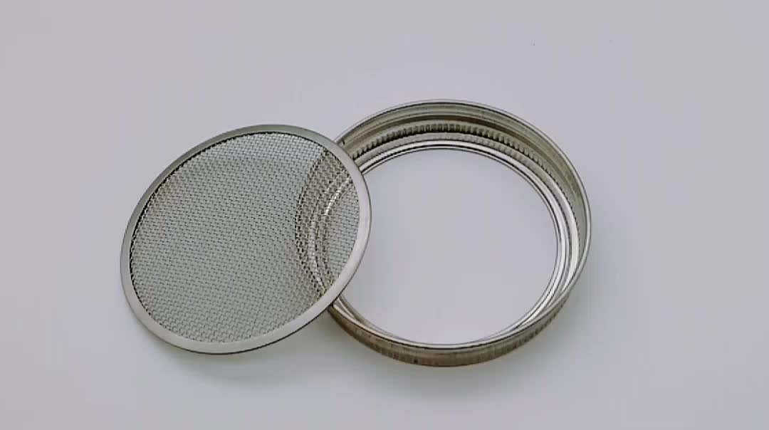 Mason Jar With Strainer Sprouting Lid Buy Sprouting Lid,Strainer
