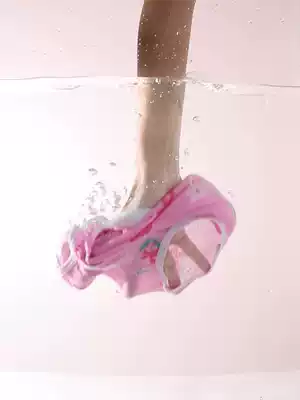 Children's underwear female summer breathable ultra-thin mesh antibacterial girl girl baby cotton flat safety pants