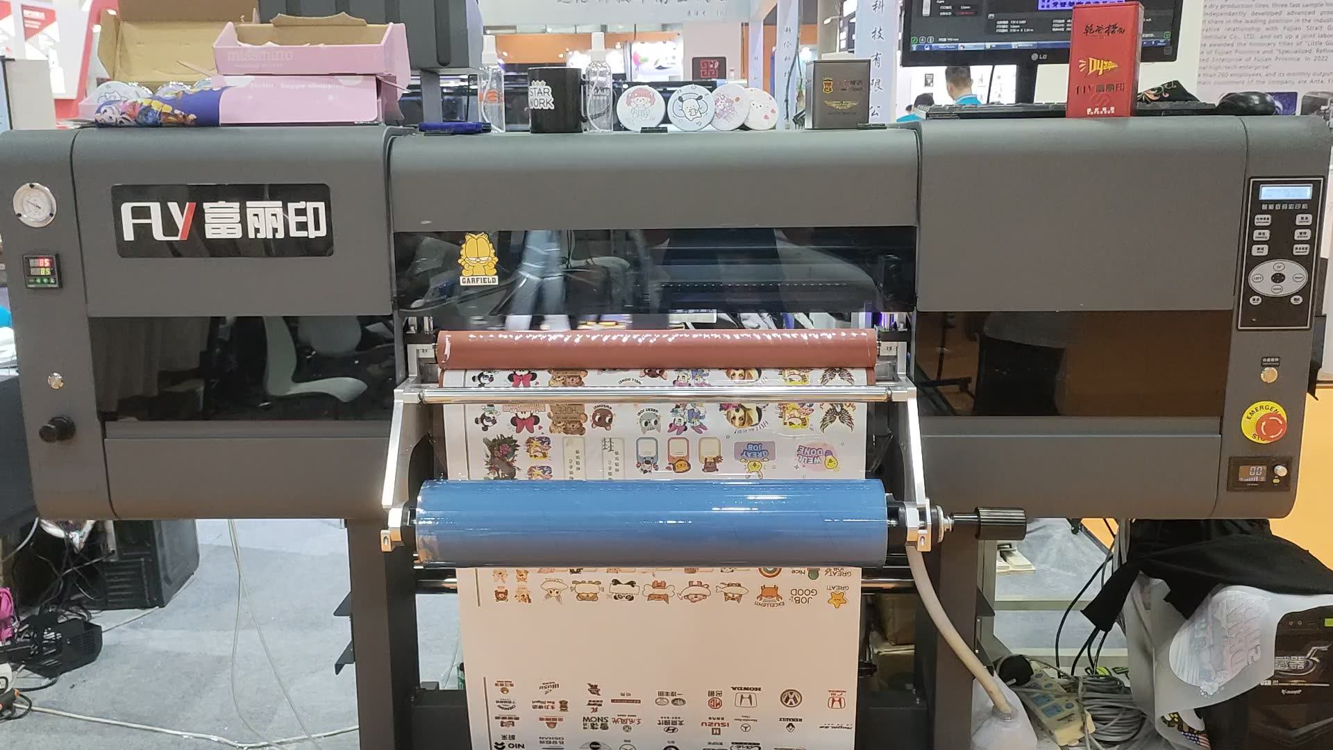 工厂直销UV水晶标打印机一体机 UV DTF Printer标签logo印刷机-阿里巴巴