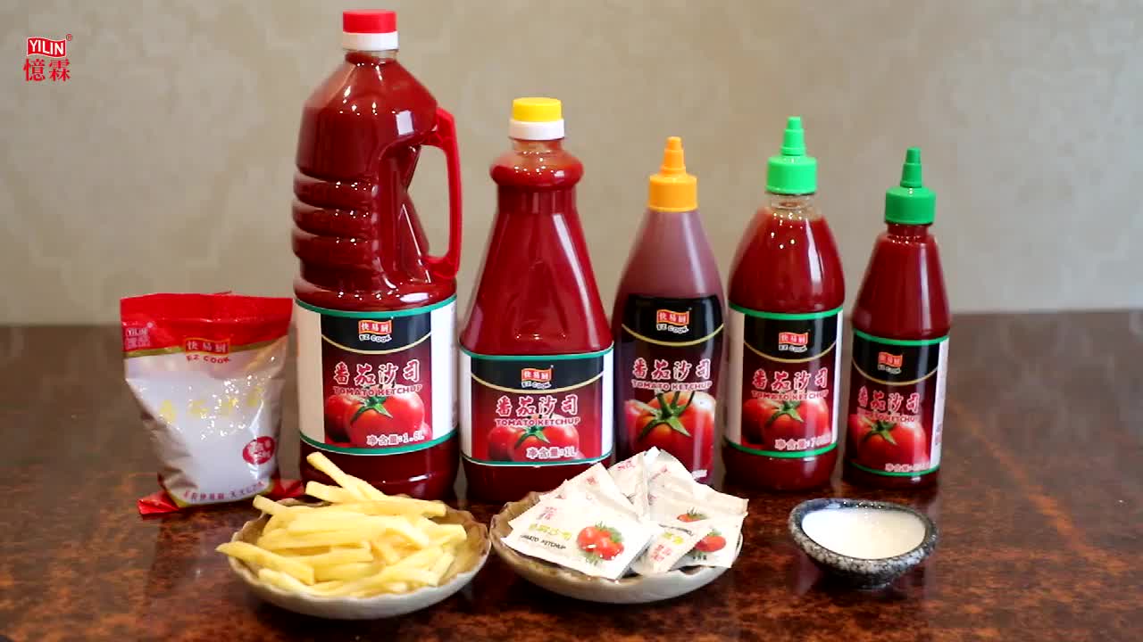 10g Tomato Ketchup Sachet Use Friendly And Easily Take Away In