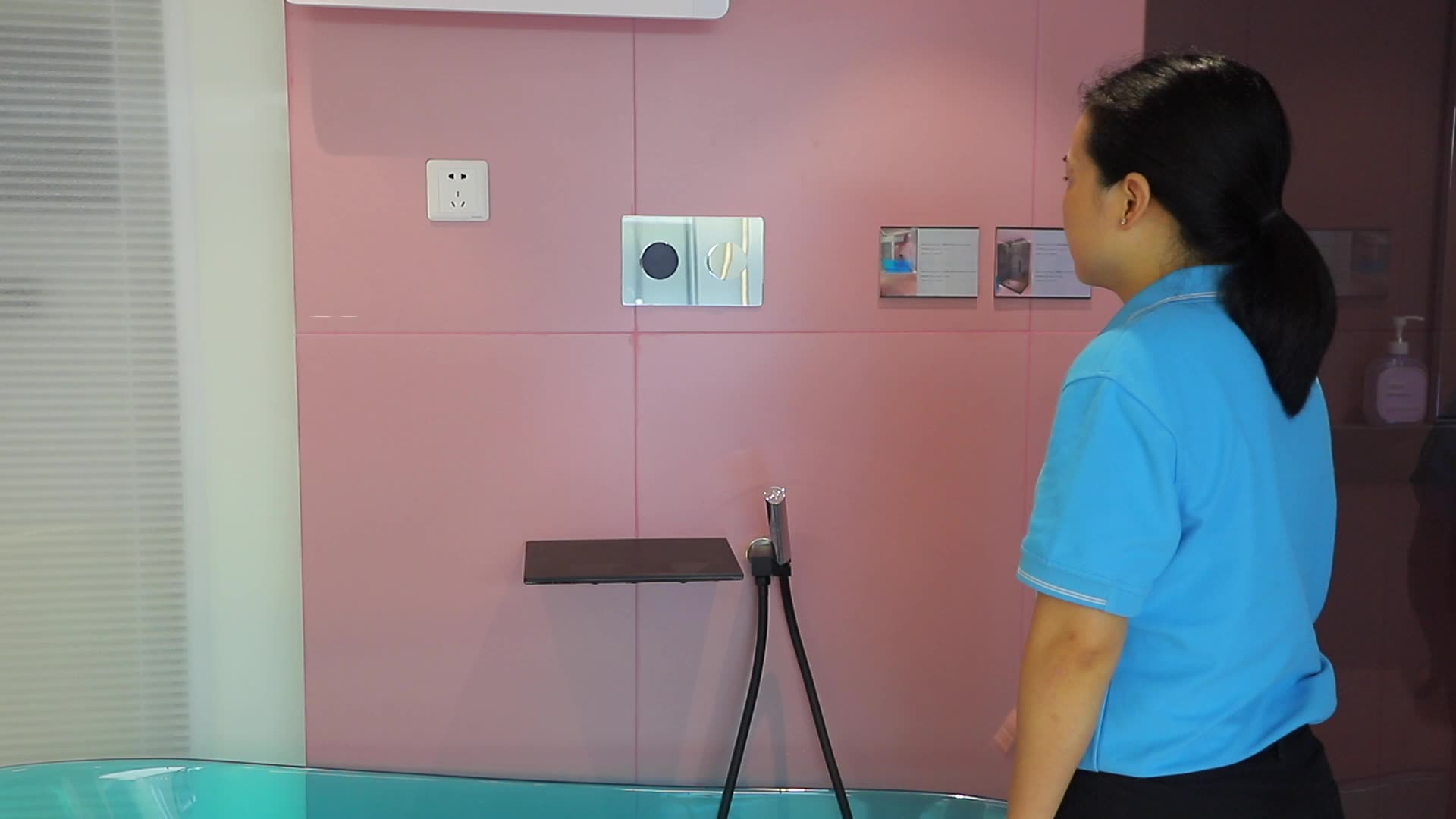 Sundream Smart Bathroom Digital Shower System With Temperature Display