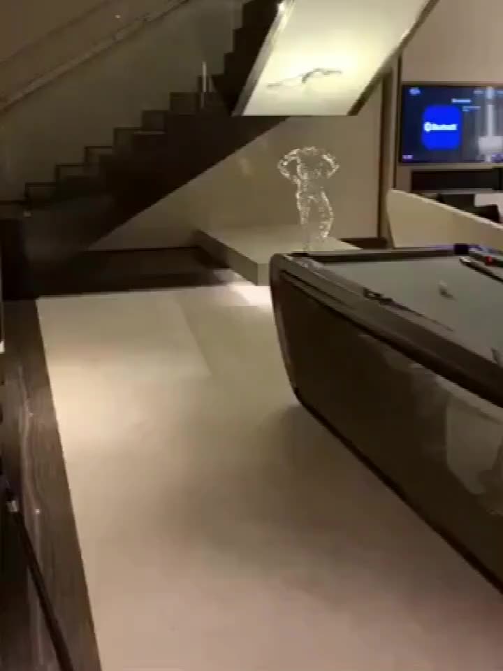 Standard pool table American simple custom high-grade light luxury style Fancy black eight solid wood marble pool table