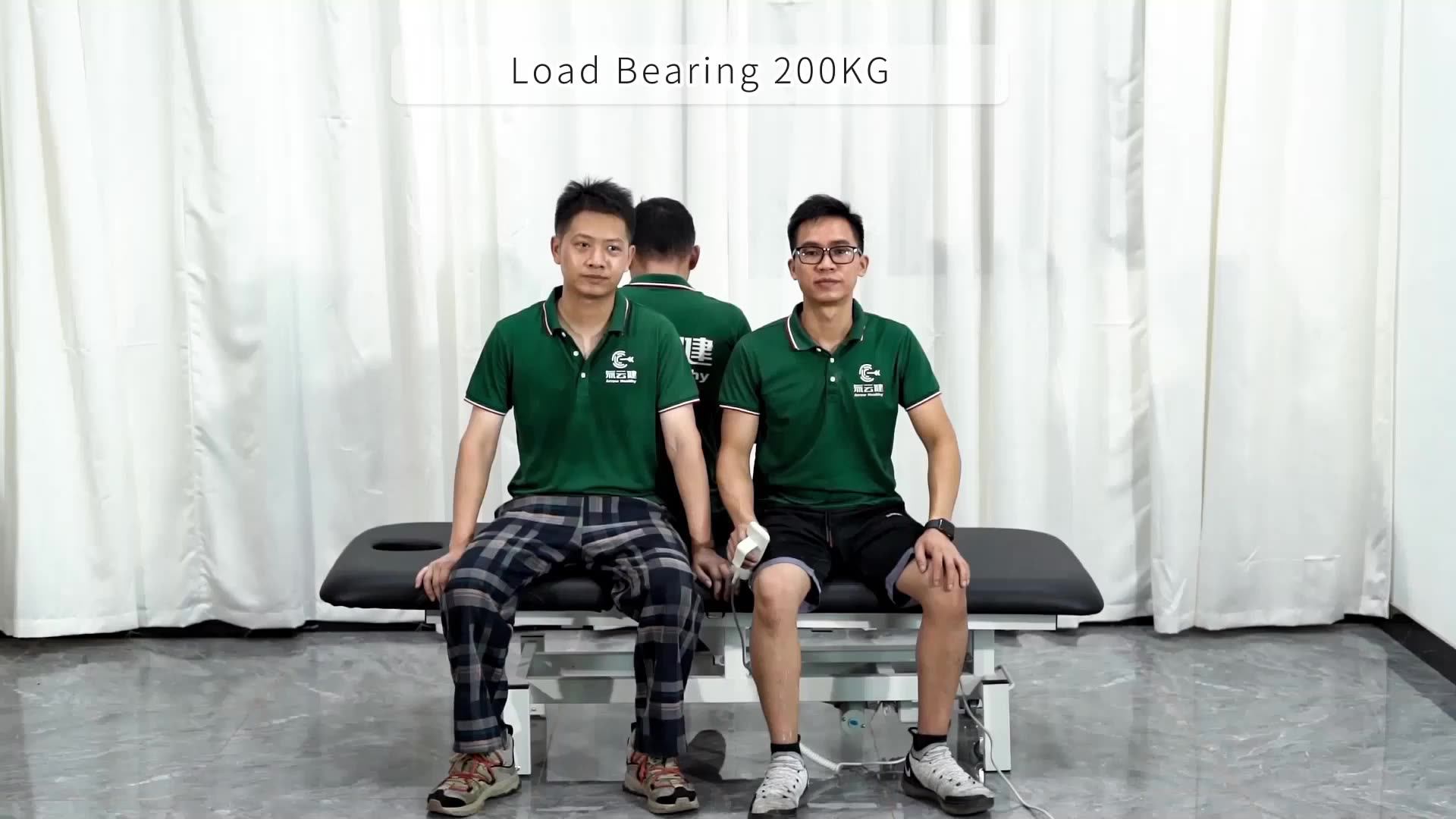 Gym Electric Physiotherapy Tables Treatment Bed Chiropractic Table Used