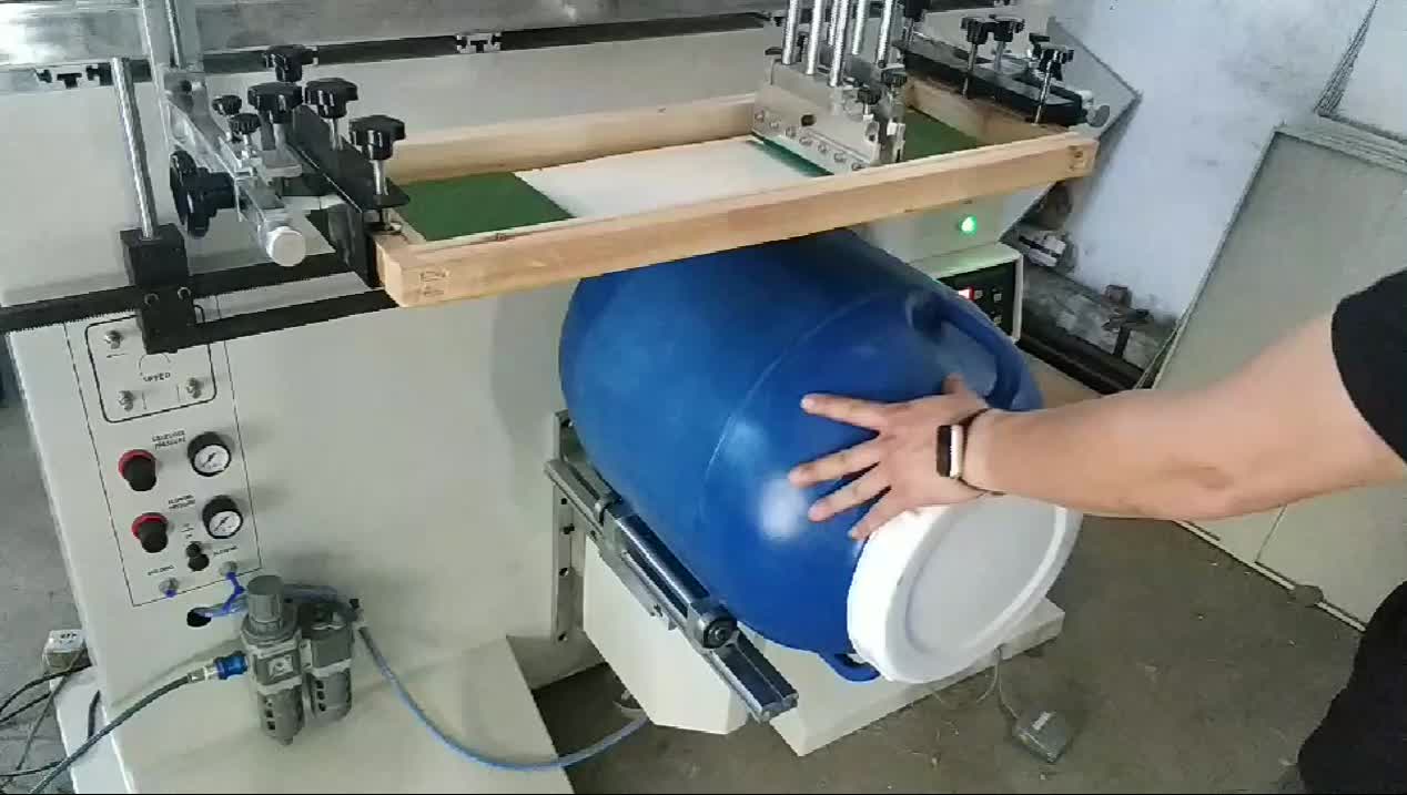 Bucket Screen Printing Machine Yls1100 Buy Carousel Screen Printing