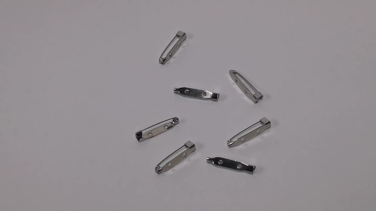 Different Size Stainless Steel Metal Locking Safety Pin 38mm 40mm Name