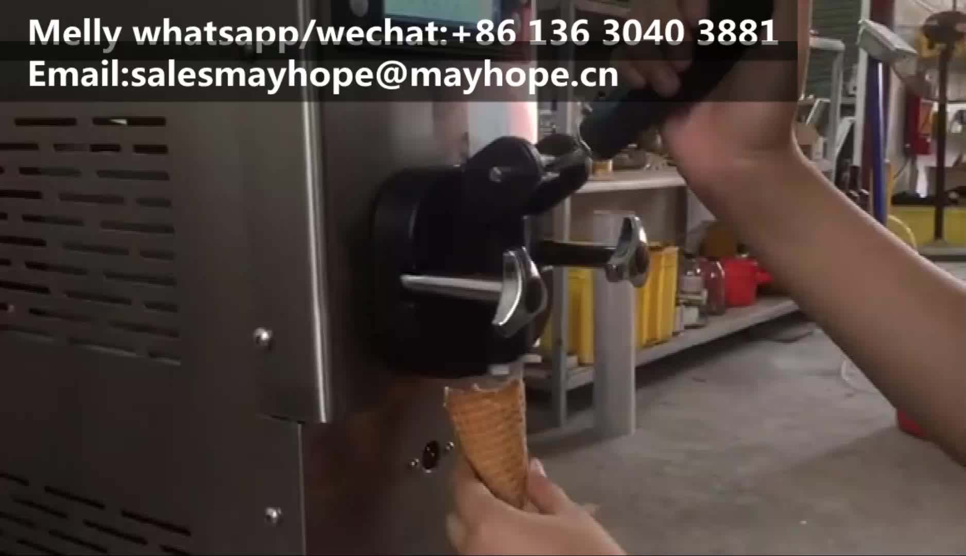 Mini Table Top Soft Serve Frozen Yogurt Ice Cream Making Machines Buy