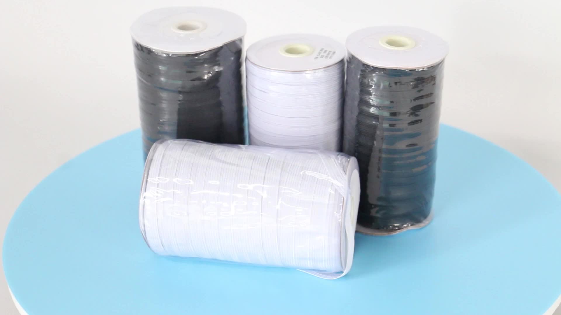 Silicone Rubber Elastic Tape Knitting Elastic Tape,Polyester Woven