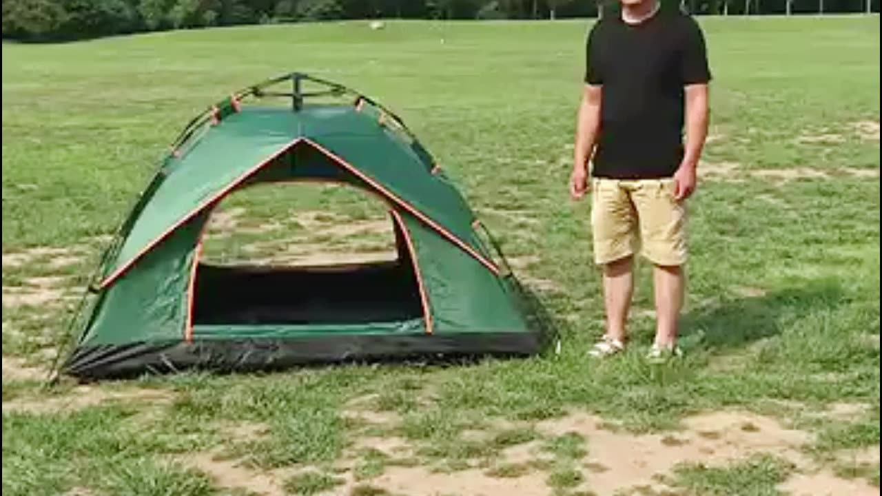 Portable 6 Man Extra Large Camping Tent Instant Accessories Outdoor Pop