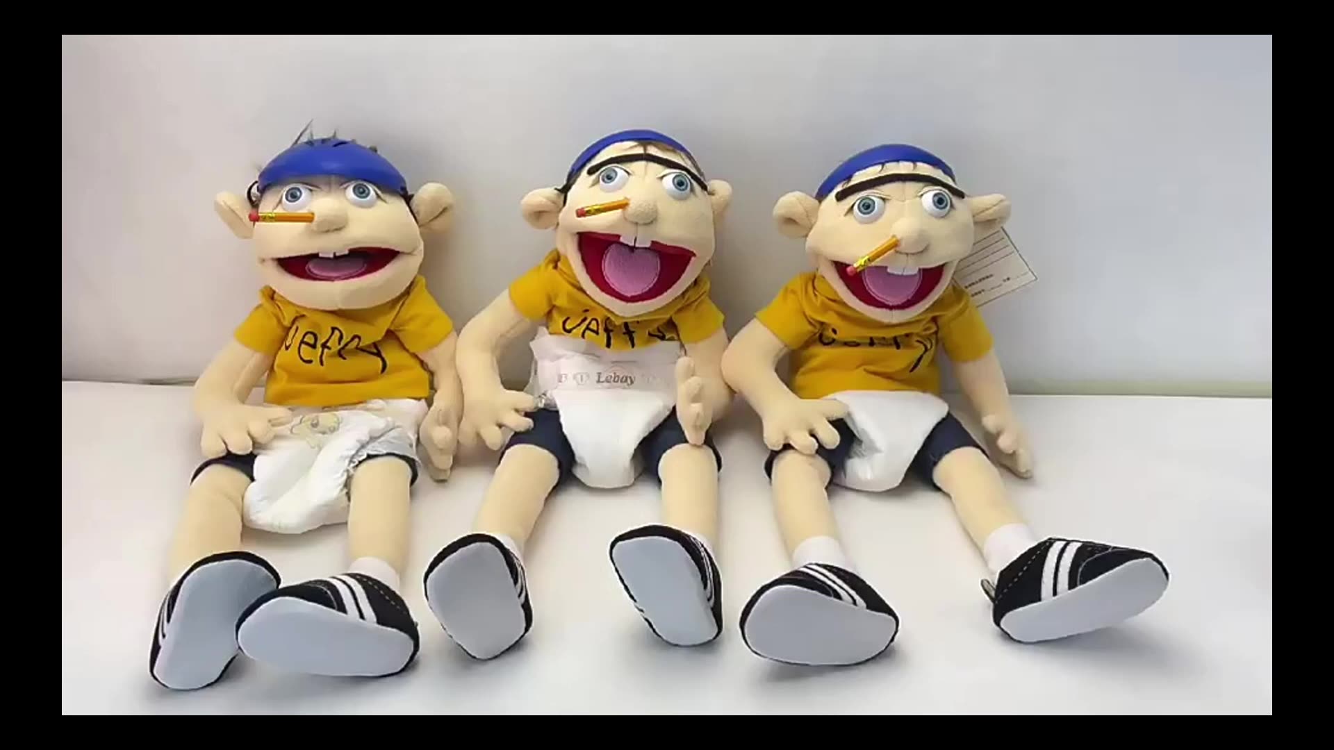 Funny Soft Jeffy Phoebe Junior Cody Joseph Boy Hand Puppet Children