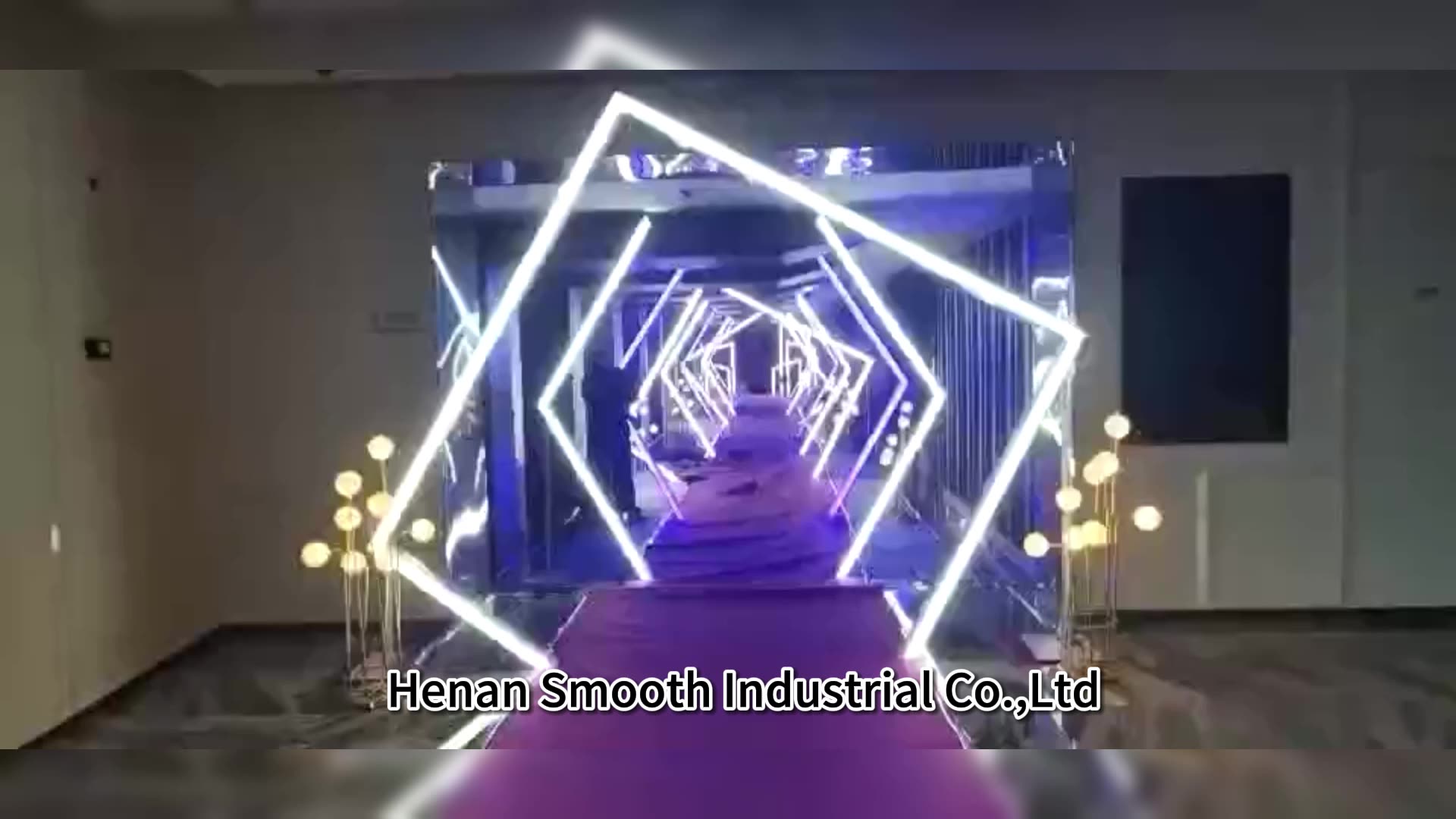 New Personalized Lightup Wedding Tunnel Led Wedding Aisle Stage