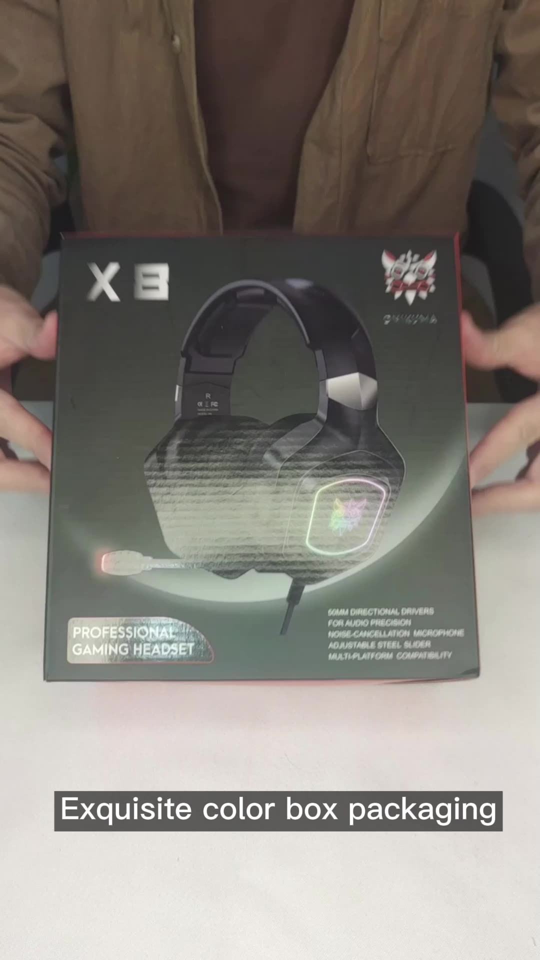 Stereo Sound Headphones Microphone Hifi 