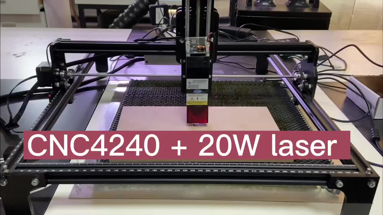 Mini 2 Axis Cnc 4240 Laser Cutter Engraver Machine With 420*400 Working Size Buy Engraving