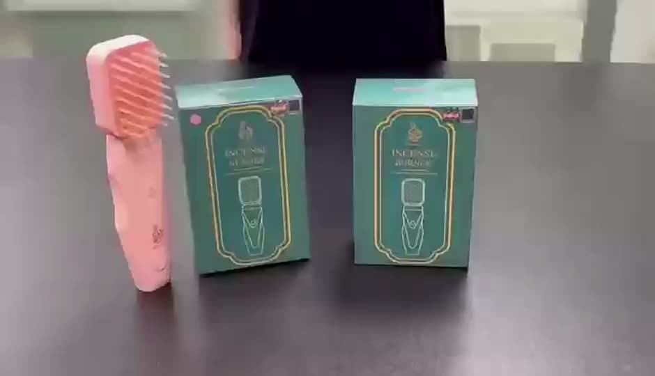 2024 Wholesale Newest Electric Comb Incense Burner Oud Arabic Comb Hair Bakhoor Burner Buy