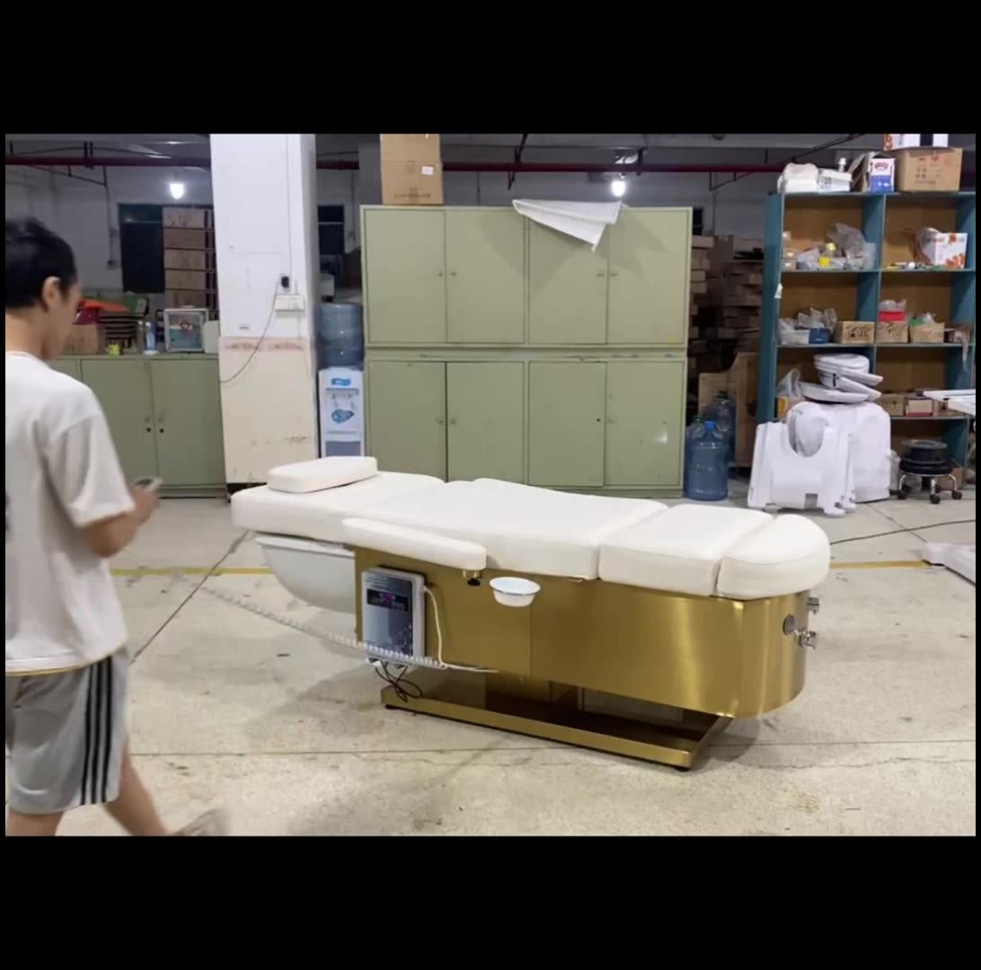 2024 Electric Hair Washing Therapy Shampoo Massage Bed Set