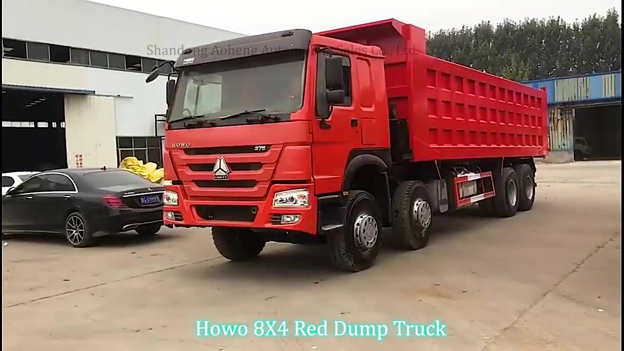 Howo Dump Truck 12 Tires Tipper Trucks 8x4 Used Howo Dump Truck For