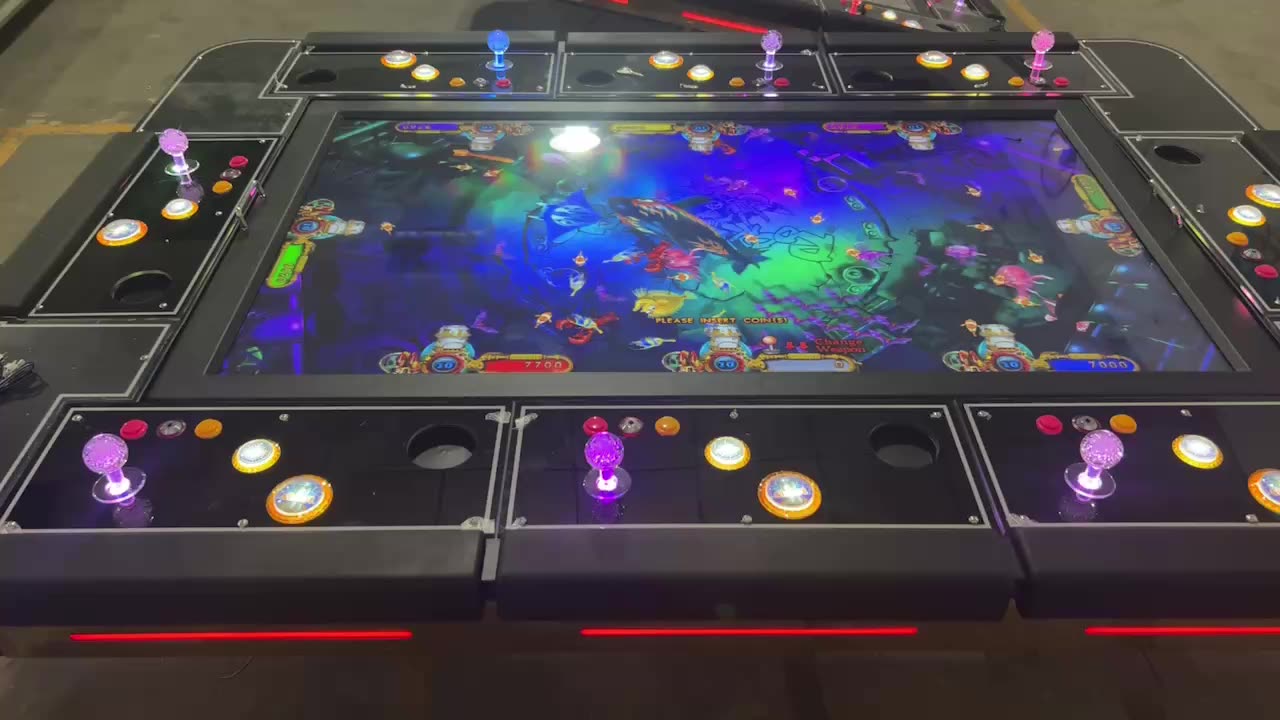High Quality Fish Game Table 2 3 4 6 8 10 Player Skill Game Fish Table
