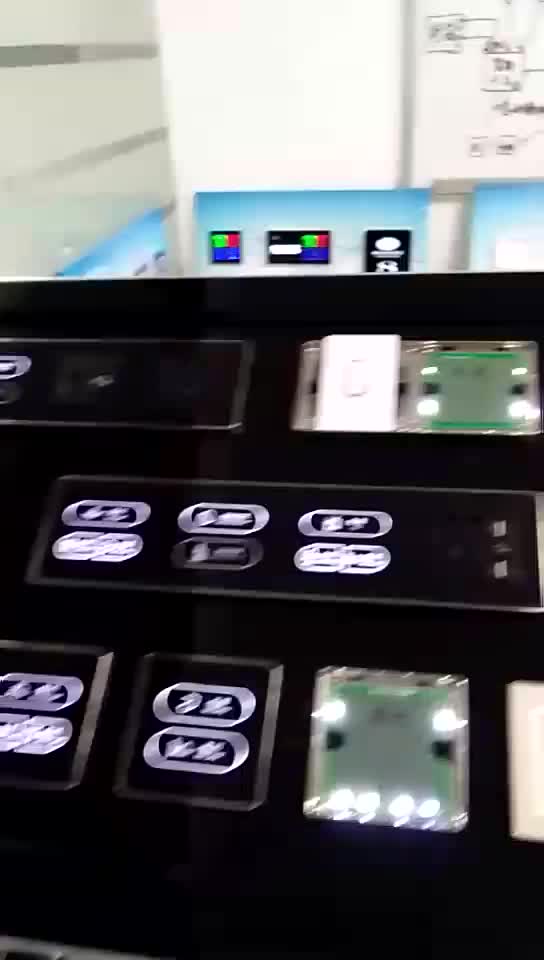 Electronic Hotel Doorplate With Touch Doorbell Switch Door Plate Room