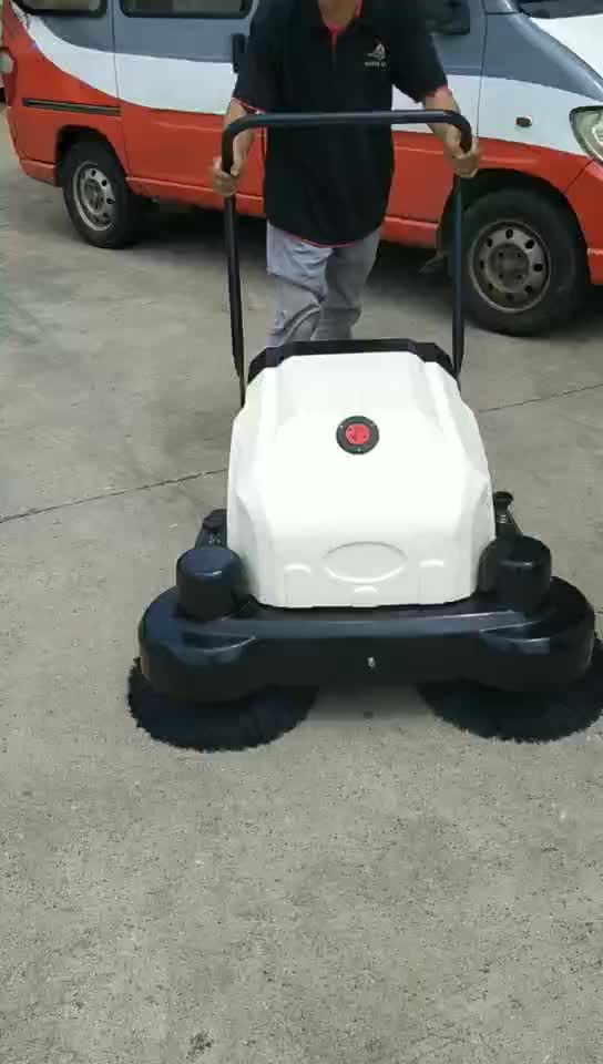 Sc1060 Mini Electric Hand Push Vacuum Sweeper Rotary Floor Cleaning