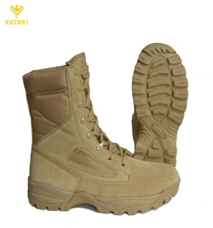 Men's Landship Military Tactical Duty Work Boot With Zipper Buy